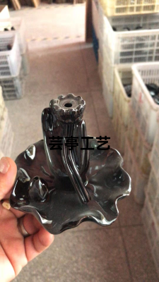 2021 Yunting Craft Mini Backflow Incense Burner Two Colors and Styles