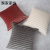 Nordic Solid Color Netherlands Velvet Pleated Pillow Cover Sofa Velvet Pinch Strip Cushion Cover Living Room Bedroom Backrest Customization