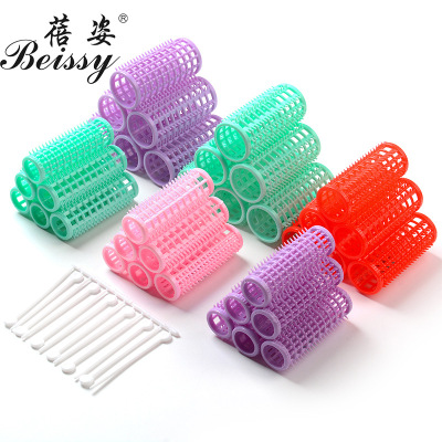 Amazon Light Tooth Hair Band Pin Fixed Plastic Hair Roller Hair Curlers 5 Sizes Optional Hair Curler Magic Hair Curlers