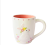 Easter Bunny Rose Spring Series Underglaze Good-looking Office Cup