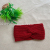 40G Monochrome Knitted Bow Headband