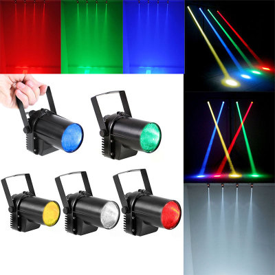 3W Sound Control Aperture Rain Flower Light LED Stage Shooting Lamp Beam Light Bar Colorful Flash Lamp Ballroom Wall Washer