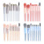 Beizi 8 Morandi Makeup Brushes Mini Portable Soft Hair Makeup Brushes Beauty Tools Factory Direct Supply