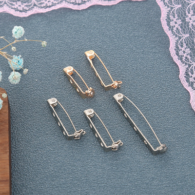 Spot Supply 2. 5cm-3.5cm Metal Pin Large Pin Brooch Safety Pin Brooch