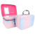 New Pu Portable Cosmetic Bag Handmade Cosmetic Case Large Capacity Storage Bag Skin Care Cosmetics Storage Bag Storage Box