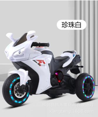 Children's Electric Car Electric Motorcycle Tricycle Rechargeable Toy Car Stroller Balance Car Novelty Children's Toys