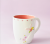 Easter Bunny Rose Spring Series Underglaze Good-looking Office Cup