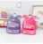 Children's Backpack Burst Crack Transparent Sequin Bag Cute Princess Bow Backpack, Toddler School Bag