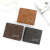 New Men's Short Wallet Business Fashion and Leisure Large Capacity Multiple Card Slots Short Men's Wallet