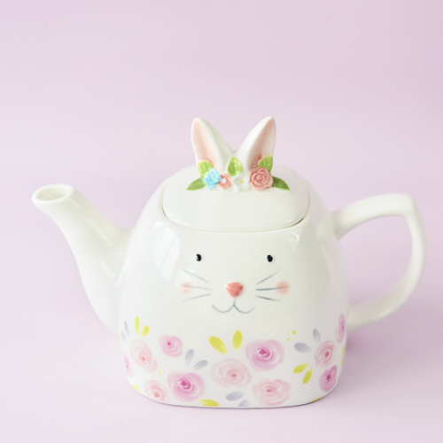 large fresh rabbit kung fu scented tea teapot