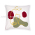 Very simple style line embroidery pillow cover Nordic white cushion Abstract pillow cover office living room sofa