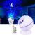 Mini Led Car Starry Sky Projection Lamp Voice Control USB Indoor Starry Ambience Light Moon Projection Small Night Lamp