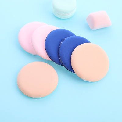 Factory Direct Supply Wet & Dry Dual Purpose Puff Cushion Extra Soft Smear-Proof Makeup round Makeup Puff BB Cream Beauty Tools