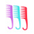 Beizi Pointed Tail Large Umbrella Handle Hook Comb Plastic Pp Comb Hair Curling Comb Hair Tools Factory Direct Supply