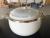 Jingdezhen Ceramic Soup Pot Set Dual-Sided Stockpot Noodle Cup Freshness Bowl Storage Tank Casserole Electric Soup Pot