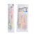 Color Double-Headed Fluorescent Pen 6-Color Mark Key Line Marking Pen Student Doodle Hand Account Pen Oblique Head Watercolor Pen