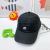 Children's Peaked Cap Spring and Autumn Thin New Solid Color Embroidery Fashion Men and Women Baby Cool Hat National hat