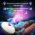 Led Rechargeable Dream Nebula Starry Sky Projection Lamp Timing Bedroom Bedside Lamp Colorful Water Pattern Starry Sky Ambience Light