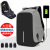 Wholesale New Anti-Theft Package Travel Backpack Men's Bag USB Waterproof Nylon Computer Bag Backpack Customizable Logo