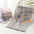 35*75 Large Cartoon Towel Pure Cotton Absorbent Household Lint-Free Men and Women Soft Cute Cartoon Face-Wiping Fish Bear
