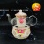 Ceramic Glass Scented Teapot Candle Heating Base Teapot