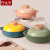 Ceramic Pot King Nordic Contrast Color Open Fire and High Temperature Resistance Casserole/Stewpot Shallow Pot Light Pot Claypot Rice Cooking Ceramic Chinese Casseroles