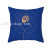 Nordic Simple Pillow Cover Ins Blue Abstract Super Soft Printed Pillow Retro Art Throw Pillowcase Sofa Cushion