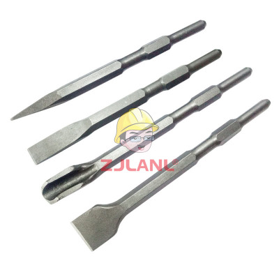 Electric Pick Hexagonal Handle Chisel Electric Draft Steel Chisel Drilling Pick Hexagonal Handle Light Electric Pick Chisel Electric Hammer and Chisel Chisel Square Impact Chisel