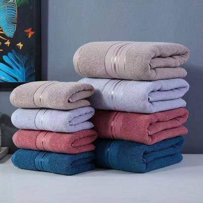 Towel Pure Cotton Adult Washing Face Bath Household All-Cotton Face Towel Men and Women Soft Absorbent Lint-Free Bright Silk Towel