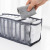 Washable Mesh Underwear Storage Box Socks Bra Panties Drawer Separated Plaid Finishing Box