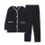 Women's Winter Coral Fleece Jacquard Thickened Fleece-Lined Warm Chanel-Style Outerwear Homewear Flannel Suit