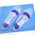 Pu Insole Mimic Silicone Breathable Flat Foot Board Shock Absorption Full Cushion Arch Support Flat Foot Insole