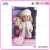 30cm Practice Doll Children Play House Toy Vinyl Doll Drinking Urine Braided Hair Female Baby