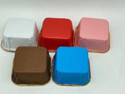 Disposable Cake Cup Disposable Cake Paper Cup Baking Packaging Paper Cake Cup Gold Roll Mouth Cup Cake Paper