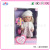 30cm Practice Doll Children Play House Toy Vinyl Doll Drinking Urine Braided Hair Female Baby