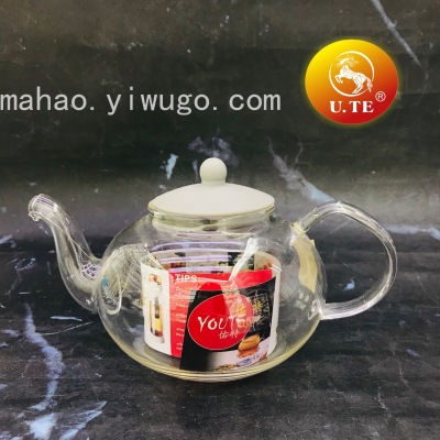 Silicone Cover Glass Teapot