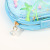 New Diamond Quicksand Pearl Butterfly Three-Piece Cosmetic Bag Portable Portable Large Capacity Storage Wash Bag