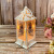 Ramadan Small Wind Lamp Plastic Glass Candle Holder Home Decoration Road Lead Barn Lantern Soft Decoration European Style Christmas Decoration