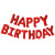 16-Inch Happy Birthday Letter Aluminum Foil Balloon Set Happy Birthday Scene Decorations Arrangementxizan