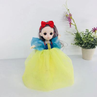 New Style Internet Celebrity Snowyprincess 17cm Doll Doll Pendant Doll Simulation Eye Children's Toy