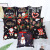 New Fashion Christmas Skin-Friendly Pillow European Flannel Lace Retro Cushion Lumbar Pillow Wholesale