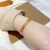 No Color Fading Alluvial Gold Copper Coin Wristband Bracelet Ring Female Imitation Gold Open Glossy Ring Bracelet Two-Piece Set