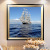 Seaside Landscape Cloth Painting Landscape Oil Painting Decorative Painting Photo Frame Living Room Bedroom Painting Restaurant Paintings Entrance Painting