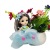 Trendy Douyin Style Babi Princess Fashion Doll Keychain Handbag Pendant 13cm Doll Pendant Children's Toys