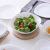 Dinbao Chinbull Salad Bowl Centrifugal Process Heat-Resistant White Jade Porcelain Glass Large Soup Bowl Salad Dish Noodle Bowl