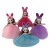 Trending Creative Rabbit Girl Princess Keychain 17cm New Barbie Doll Handbag Pendant Children's Toy