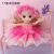 Hot Sale 17cm Simulation Eye Multi-Joint Wedding Dress Crane Machine Toy Doll Clothing Little Girl Doll Bag Accessories