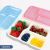 Highlight Pp Food Container Student Lunch Box Four-Grid Lunch Box 1000ml