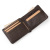 Foreign Trade Fashion Personality Wallet Splicing Tape Loose-Leaf Coin Pocket Male Student Leather Wallet