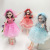 Spot Goods 35cm Wedding Sand 4D Eyes Multi-Joint Little Girl Accompany Doll Doll Puppet Fashion Birthday Gift